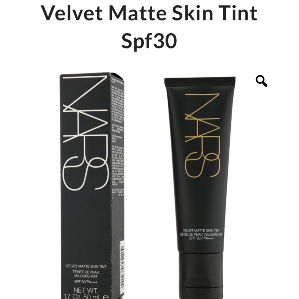 NARS Velvet Matte Skin Tint Shade Alaska